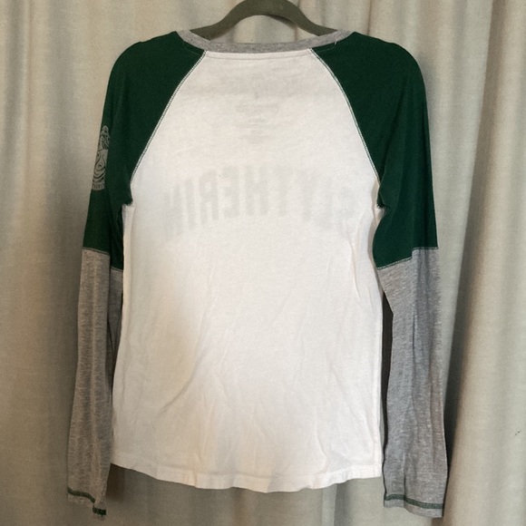 Harry Potter Slytherin Ladies Raglan Tee, Size S - Picture 3 of 5